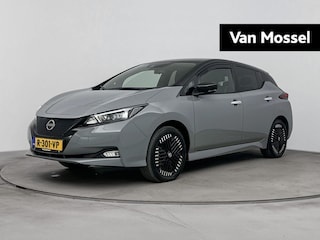 Nissan Leaf e+ Tekna 62 kWh airco automatisch | Apple Carplay/Android | Auto, Autonomous Emergency Braking | cruise control adaptief met Stop&Go | dodehoekdetectie met correctie | file assistent | LED koplampen | lichtmetalen velgen 17" |navigatiesysteem full map | rijstrooksensor met correctie | warmtepomp |