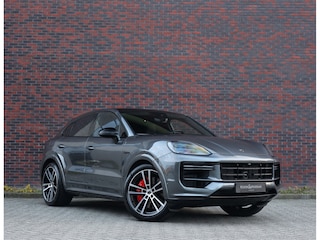Porsche Cayenne 4.0 Turbo E-Hybrid | Quartzit - Pano - Trekhaak - Sport Chrono