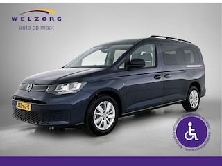 Volkswagen Caddy 1.5 TSI 7p Direct leverbaar! Rolstoelauto zelfrijder, ring gas, bedrijfsrem, draaistoel bijrijder en bodemverlaging