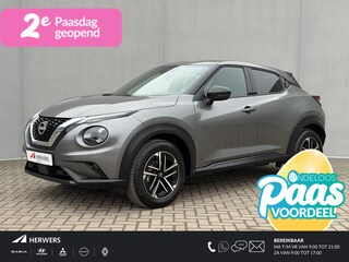 Nissan Juke 1.0 DIG-T N-Connecta / Fabrieksgarantie tot 4-2028 / Navigatie / Camera / Stoel Verwarming / Stuurwiel Verwarming / Apple Carplay & Android Auto / Cruise Control / Clima / PDC /