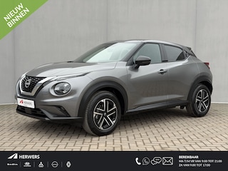 Nissan Juke 1.0 DIG-T N-Connecta / Fabrieksgarantie tot 4-2028 / Navigatie / Camera / Stoel Verwarming / Stuurwiel Verwarming / Apple Carplay & Android Auto / Cruise Control / Clima / PDC /