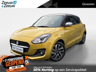 Suzuki Swift 1.2 Style Smart Hybrid Achteruitrijcamera| Apple Carplay/Android Auto| lichtmetalen velgen 16"|verkeersbord detectie| 12 maanden Bovag garantie|