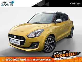 Suzuki Swift 1.2 Style Smart Hybrid Achteruitrijcamera| Apple Carplay/Android Auto| lichtmetalen velgen 16"|verkeersbord detectie| 12 maanden Bovag garantie|