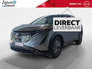 Nissan Ariya Limited Edition 91 kWh *Navigatie*parkeersensoren voor&achter*2 laadkabels*snelladen*LMwielen*E-padel*