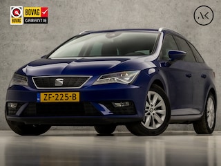 Seat Leon ST 1.0 EcoTSI Intense Sport Automaat (APPLE CARPLAY, NAVIGATIE, CLIMATE, GETINT GLAS, LED KOPLAMPEN, SPORTSTOELEN, TREKHAAK, CAMERA, PARKEERSENSOREN, NIEUWSTAAT)