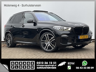 BMW X5 xDrive40i High Executive M-Sport HUD Pano B&W Luchtvering Stoelverw+Ventilatie Leer BOMVOL!