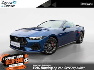 Ford Mustang 5.0 Ti-VCT V8 GT | CABRIOLET | Adaptive Cruise Control | BLIS | Kleppensysteem | Performance Modus | Achteruitrijcamera | Leder |