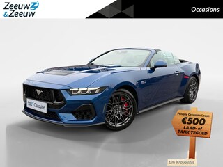 Ford Mustang 5.0 Ti-VCT V8 GT | CABRIOLET | Adaptive Cruise Control | BLIS | Kleppensysteem | Performance Modus | Achteruitrijcamera | Leder |