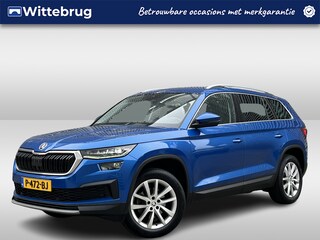 Skoda Kodiaq 1.5 TSI Business Edition 7p. / Navigatie / App connect / Camera / Parkeersensoren V+A / Half leder / Zwenkbare trekhaak /