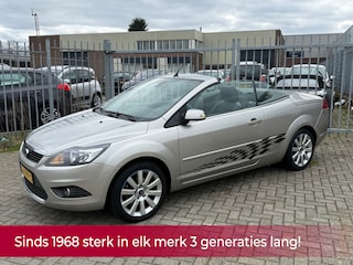 Ford Focus Coupé-Cabriolet 1.6 Titanium! NL AUTO NAP! Leer l Stoelverwarming l Cruise l PDC l NAVI! TOPSTAAT zeer verzorgd!