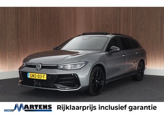 Volkswagen Passat Variant 1.5 eHybrid 204pk R-Line Edition Black Style Trekhaak Camera Head-Up Panoramadak Leder Memory Stoelverwarming Keyless Navigatie