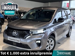Nissan Townstar Evalia N-Connecta L2 45 kWh 7 Persoons - 1500 kilo trekgewicht - Nu met 4500,- Voorraad korting