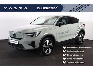 Volvo EC40 Extended Range Ultra Black Ed. 82 kWh - Panoramadak - IntelliSafe Assist & Surround - Harman/Kardon audio - Parkeercamera achter - Verwarmde voorstoelen & stuur - Parkeersensoren voor & achter - Draadloze tel. lader - Warmtepomp - Extra getint glas - 20' LMV