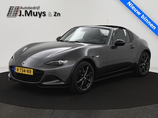 Mazda MX-5 RF 2.0 SkyActiv-G 160 GT-M LEER|NAVI|STOELVERW|CRUISE|PDC|LED