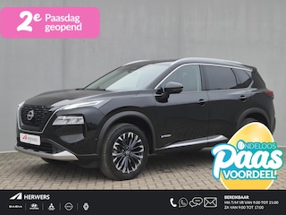 Nissan X-Trail 1.5 e-Power e-4ORCE TEKNA 4WD Automaat / Fabrieksgarantie tot 10-2028<100.000km / Dealer onderhouden / All Season banden / Trekgewicht 1800 kg / Head Up Display  / Elektrische achterklep / Adaptief cruise control / Rondomzicht camera /