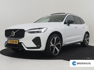 Volvo XC60 2.0 T8 Plug-in hybrid AWD R-Design 310pk AUTO | 360° camera | Leren bekleding | Elektrisch verstelbare voorstoelen | Stoelverwarming | Cruise control adaptief | Trekhaak | 21" LMV |