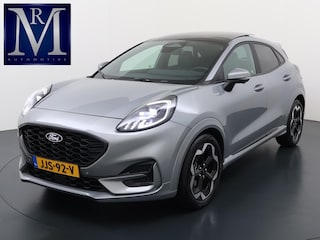 Ford Puma ST-line X 155pk HYBRIDE | MHEV BOMVOL!! | WINTERPACK VERW. VOORRUIT | ELEK. PANORAMADAK | B&O | ELEK. ACHTERKLEP | 360 CAM | STOEL + STUUR VERW. | TREKHAAK AFNEEMB. | FABRIEKSGARANTIE TOT 12-2022