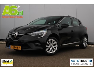 Renault Clio 1.0 TCe Intens 101PK Navigatie Half Leder 16 inch Sfeerverlichting Carplay Android Achteruitrijcamera Cruise Climate Control LED