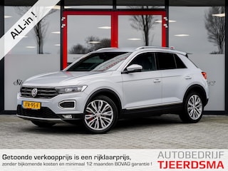 Volkswagen T-Roc 2.0 TSI 4Motion Sport | Navigatie | Stoelverwarming | Parelmoer Lak | Adaptieve Cruise Control | Apple Carplay | Android Auto | 18'' Lichtmetalen Velgen | LED Koplampen | Climate Control | Elektrische Kofferklep |
