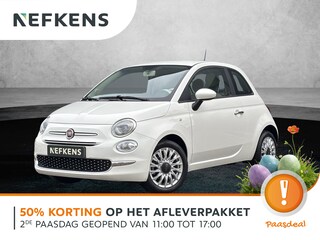 Fiat 500 1.0 Hybrid Lounge | 1ste eigenaar | AppleCarPlay/Android | Airco | Cruise Control | 15" LM velgen