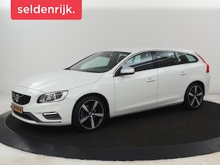 Volvo V60 2.0 T4 Sport | Adaptive cruise | Stoelverwarming | Camera | Trekhaak | Leder/Alcantara | Bi-Xenon | Sportstoelen | Climate control | R Design