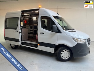 Mercedes-Benz Sprinter Automaat Servicewagen 314 2.2 CDI 140PK L2H2 euro6 BOTT, Victron V230, Standkachel Trekhaak RIJKLAARPRIJS
