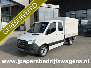 Mercedes-Benz Sprinter 315 CDI L2 D.C. Open laadbak / Trekhaak / MBUX / Carplay navigatie / Cruise control / Airco