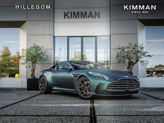 Aston Martin DB12 4.0 V8 | Coupe | Satin Racing Green | 21 velgen Satin Bronze | Incl. BPM
