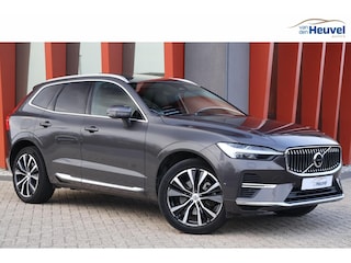 Volvo XC60 T6 Recharge AWD Ultimate Bright | Longe Range | Stoelverwarming | HUD | Leder | 360° Camera | H/K | Keyless