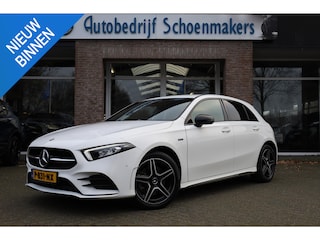 Mercedes-Benz A-klasse 250 e Premium AMG FULL-LED WIDESCREEN SFEERVERL. NIGHTPAKKET LEER/ALCANTARA  STOELVERW. CARPLAY CAMERA 2XPDC 18''LMV