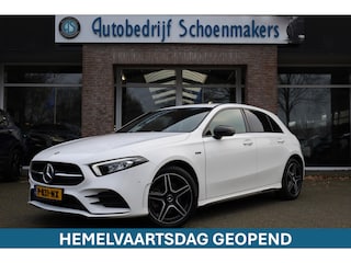 Mercedes-Benz A-klasse 250 e Premium AMG FULL-LED WIDESCREEN SFEERVERL. NIGHTPAKKET LEER/ALCANTARA  STOELVERW. CARPLAY CAMERA 2XPDC 18''LMV
