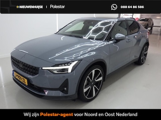 Polestar 2 Long Range Dual Motor Launch Edition 78kWh | Pilot Plus | Adaptieve Cruise Control | Panoramadak | 20" Lichtmetalen Velgen | Stoel-/stuurverwarming | Harman Kardon Audio | 360° Parkeercamera | Pixel LED |