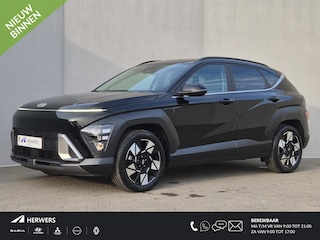 Hyundai Kona 1.6 GDI HEV Comfort Smart Automaat / Stuur- & Stoel verwarming / Achteruitrijcamera / Apple Carplay Android Auto / Keyless Entry/Start / Adaptief cruise control / Draadloze telefoon lader / Climate control /