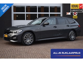 BMW 3-serie Touring 330e Plugin Hybrid 292PK Aut M-Sport | Panodak | Dravitgrau Individual | Trekhaak | Leder | Incl. garantie