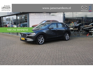 Mazda CX-30 2.0 e-SkyActiv-X 180 M Hybrid AWD Luxury , Automaat, Trekhaak, I-Activesense Pakket, Leder, Bose, 360 Camera, Adap.Cruise, Stuur/Stoelverwarming, LMV 18 Inch