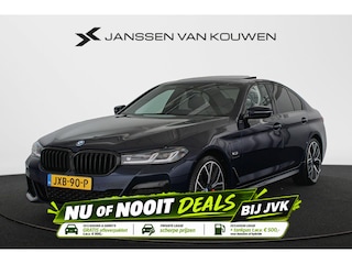BMW 545e xDrive M Sport Harman Kardon Schuif-/Kanteldak Achterasbesturing 20"