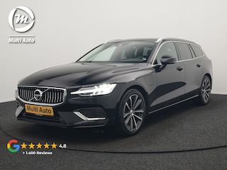 Volvo V60 T6 AWD Core Bright LONG RANGE Plug In Hybrid 350pk Dealer O.H. PHEV | Adaptive Cruise | 360 Camera | Voorstoelen & Stuur Verwarmd | Apple Carplay | Keyless | Navigatie | Virtual | DAB |