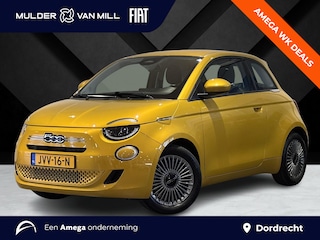 Fiat 500 Torino 1.0 Hybrid | 8 JAAR GARANTIE!| FULL LED | APPLE CARPLAY / ANDROID AUTO | KEYLESS | CAMERA | ISOFIX |