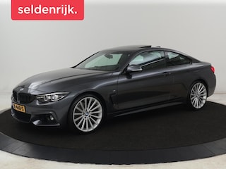 BMW 4-serie Coupé 418i M Sport | Schuifdak | Leder | Stoelverwarming | 20'' | Sportstoelen | Full LED | Navigatie | Parkeerhulp | Climate control | Cruise control | 74.200km NAP