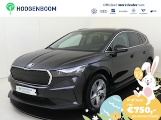 Skoda Enyaq iV 80 | SoH 91% | Warmtepomp | Dodehoek detectie | Keyless | Navigatie | Adaptieve cruise control | Achteruitrijcamera | Stoel- en stuurwielverwarming | 3-zone airco |
