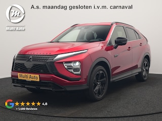 Mitsubishi Eclipse Cross 2.4 Black Edition Plug In Hybrid 188pk Dealer O.H. PHEV | Trekhaak | Adaptive Cruise | 360 Camera | Alcantara Sportstoelen & Stuur Verwarmd | Keyless | Blis | Navigatie Via TomTom | Apple Carplay | DAB |