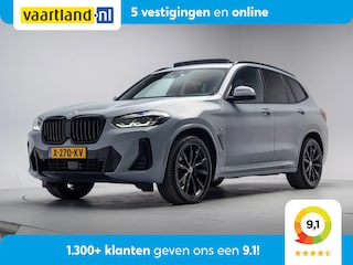BMW X3 xDrive20i M Sport Shadow [ Brooklyngrau ][ Panorama Leder Stuur-&Stoelverwarming Adapt.cruise ]