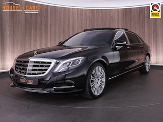 Mercedes-Benz S600 Maybach V12 |chauffeurpakket|Burmester 3D|massage|panorama var. transparantie|stoelverwarming & verkoeling|head-up|rear seat entertainment|night view assist|soft-close|360°
