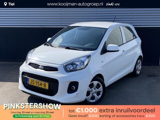 Kia Picanto 1.0 CVVT EconomyPlusLine Airconditioning, centrale deurvergrendeling, achterbank neerklapbaar, 5-deurs