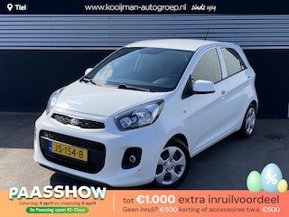 Kia Picanto 1.0 CVVT EconomyPlusLine Airconditioning, centrale deurvergrendeling, achterbank neerklapbaar, 5-deurs
