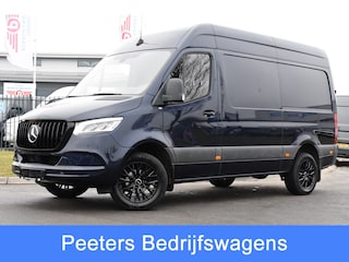 Mercedes-Benz Sprinter 317 1.9 CDI L2H2 RWD PB Edition Cruise, Camera, Carplay, Stoelverwarming, 170pk, Automaat, Trekhaak, Standkachel, Leder, Uniek!