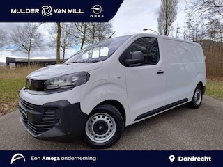 Opel Vivaro Electric L2 75 kWh 136pk | 8 jaar garantie | 0% financial lease | Houten afwerking laadruimte | NAVI | Multimedia | Apple Carplay | Android Auto | Achteruitrijcamera | Parkeersensoren voor en achter | Dode hoek detectie | Digitale cockpit | Stuurwielbediening | Mistlampen | Licht- en regensensor | Automatic light | Tussenwand comfort met raam | Bestuurdersstoel comfort | Bank voorpassagiers | Reservewiel | van €47.261 voor €36.250