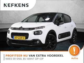 Citroën C3 1.2 110PK S&S Shine | AppleCarplay/AndroidAuto | LED | Climate Control | Cruise Control | Privacy Glass | Navigatie | 17"LMV | Isofix | Two-Tone | Parkeersensoren |