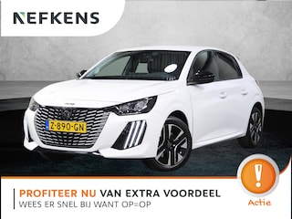 Peugeot 208 Hybrid 100PK e-DCS6 Allure | 1ste eigenaar | AppleCarplay/AndroidAuto | Parkeersensoren | FULL LED | Navigatie | Lederen Stuurwiel | Climate Control | Cruise Control | 16" LMV | Isofix | Privacy Glass |
