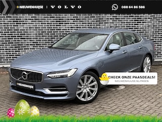 Volvo S90 2.0 T8 AWD Inscription | Plug-In Hybride (PHEV) | Harman Kardon Audio | Nappa Lederen bekleding | BLIS | Keyless Entry | Achteruitrijcamera | Lichtmetalen velgen 19 inch